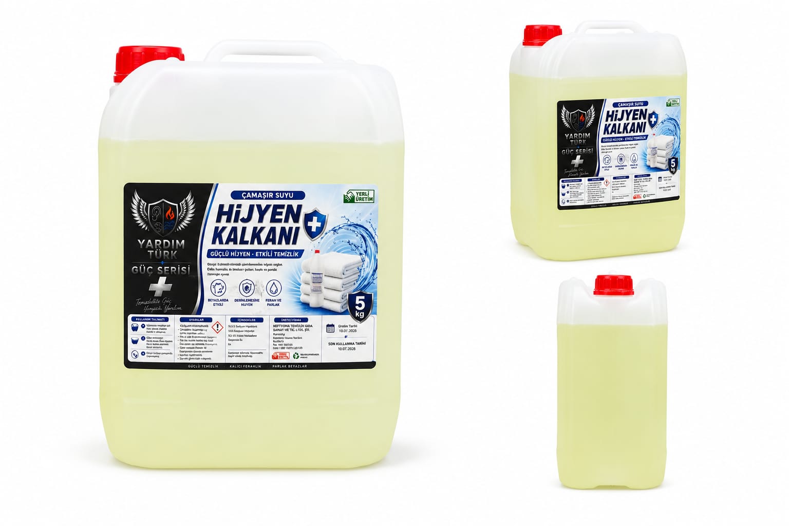 Hijyen Kalkanı Çamaşır Suyu – 5 Kg